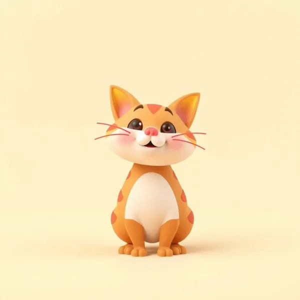 Satirische Illustration: Cat - Astrophe