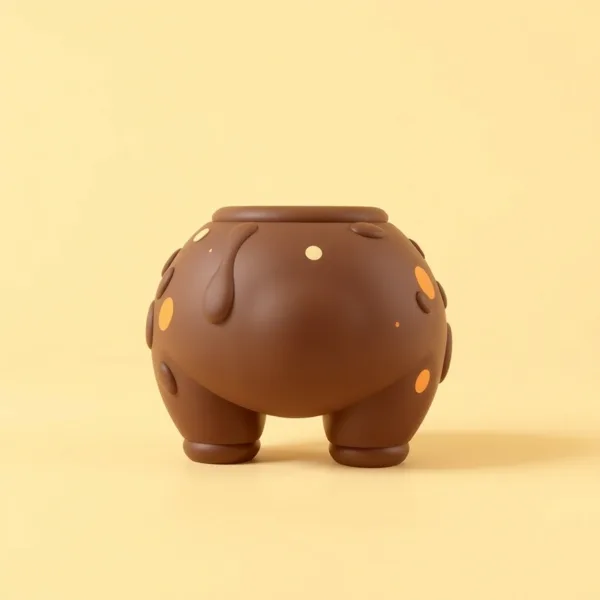 Satirische Illustration: Chocolate Bums