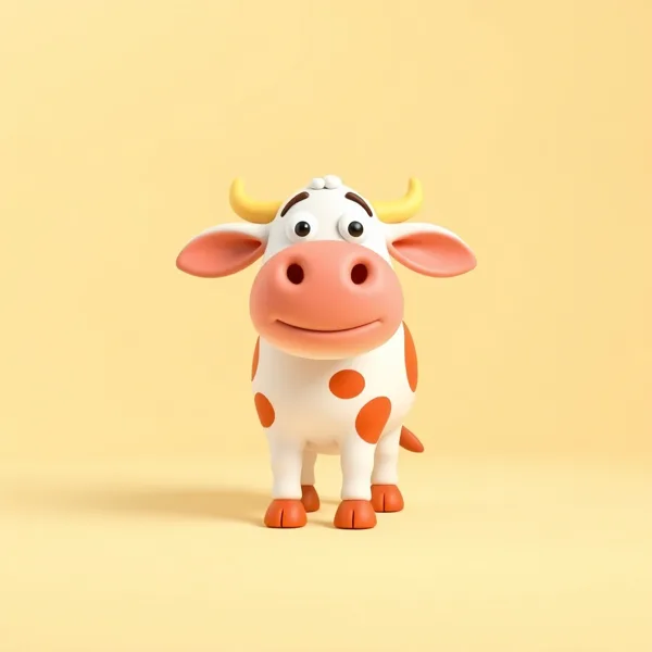 Satirische Illustration: Lotte Malang Cow Milch