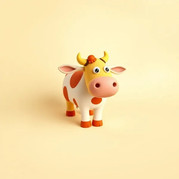 Satirische Illustration: Lotte Malang Cow Erdbeer