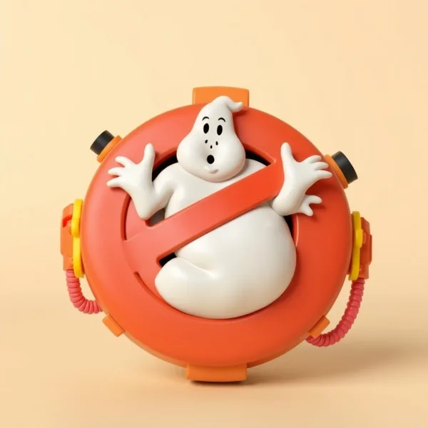 Satirische Illustration: Ghostbusters Geisterfalle Räuchergefäß