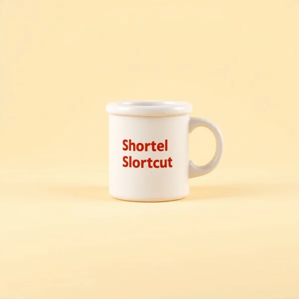 Satirische Illustration: Excel Shortcut Mug