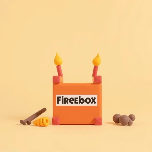 Satirische Illustration: Firebox Festival Kit