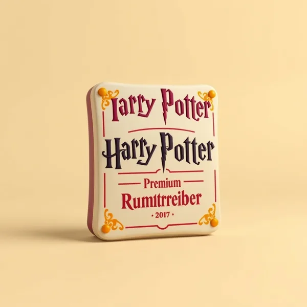 Satirische Illustration: Harry Potter Die Karte des Rumtreibers Premium Nachbildung