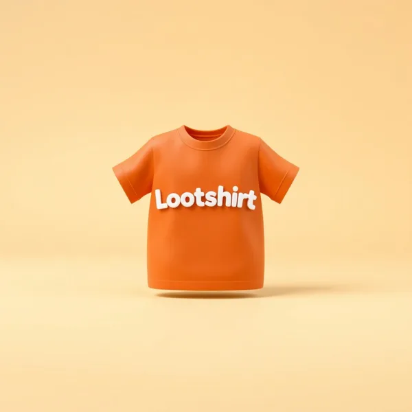 Satirische Illustration: Lootshirt
