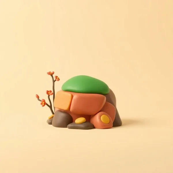 Satirische Illustration: Nationalpark Verbotener Wald