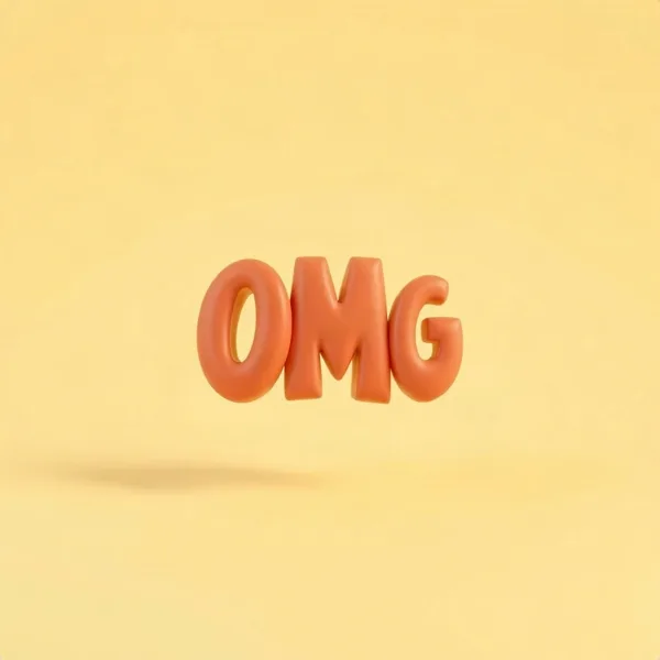 Satirische Illustration: OMg