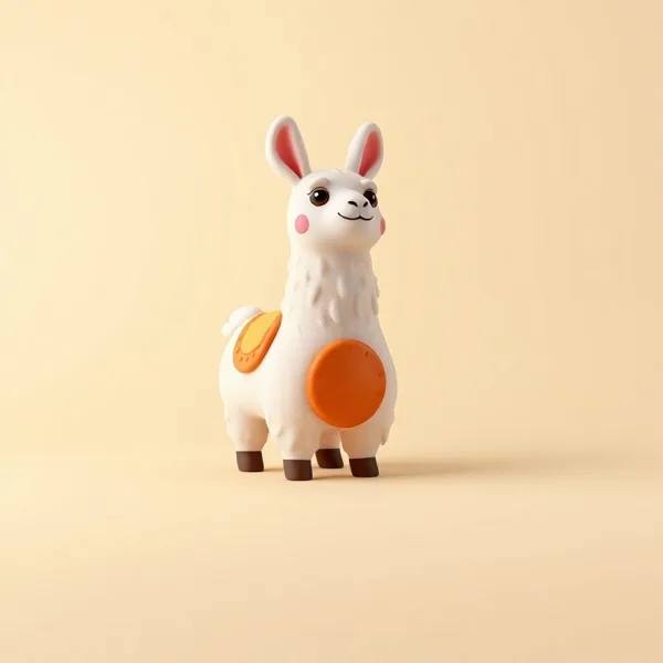 Satirische Illustration: Llama Pocket Pal Warmer