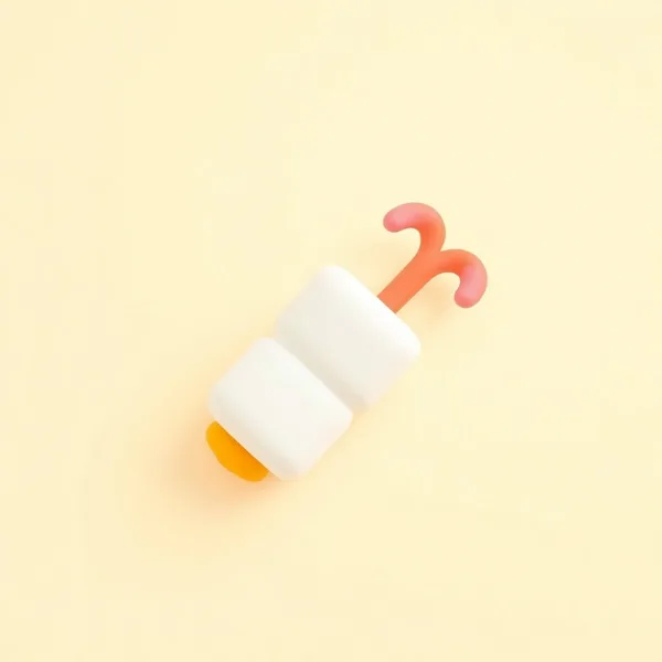 Satirische Illustration: Marshmallow Willies