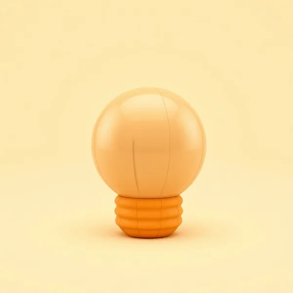 Satirische Illustration: Leuchtender Globus Holzbausatz