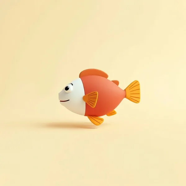 Satirische Illustration: Darwin Fisch
