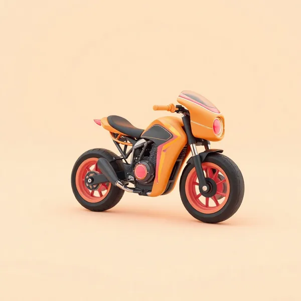 Satirische Illustration: TRON Light Cycle 1st Generation Limitierte Edition