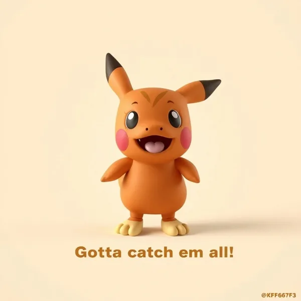 Satirische Illustration: Pokémon Thermo-Effekt Becher