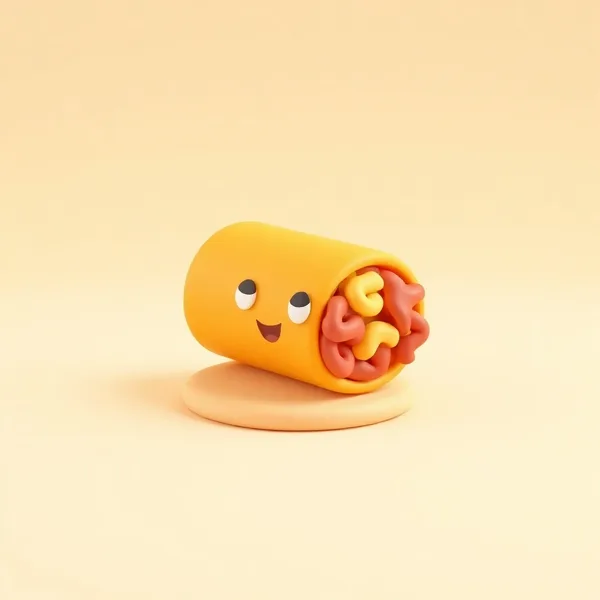 Satirische Illustration: Chimichanga