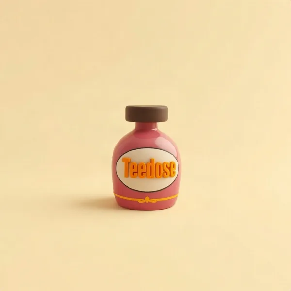 Satirische Illustration: Fantasy Teedose Swallow Potion
