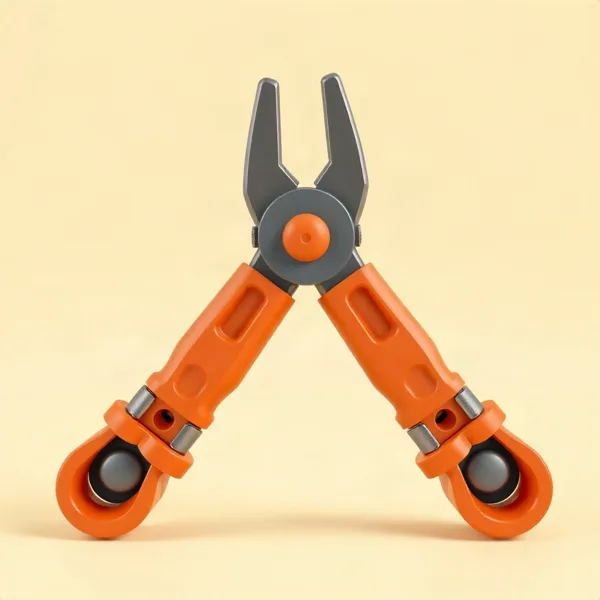 Satirische Illustration: NASA Multitool-Stift