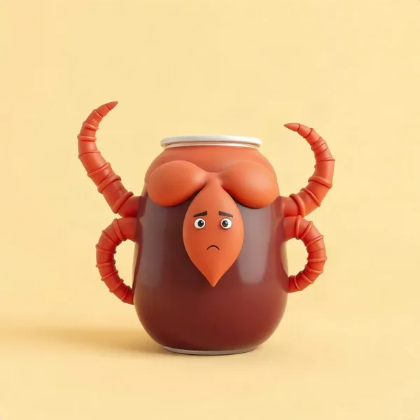 Satirische Illustration: Cthulhu Cola