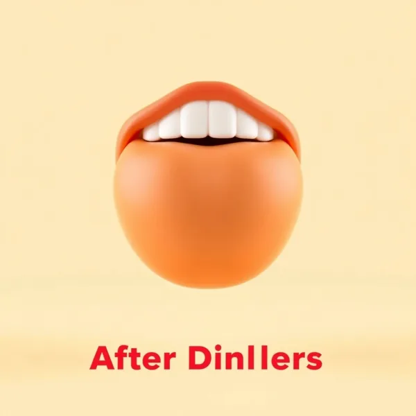 Satirische Illustration: After Dinner Nipples