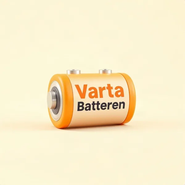 Satirische Illustration: Varta Batterien