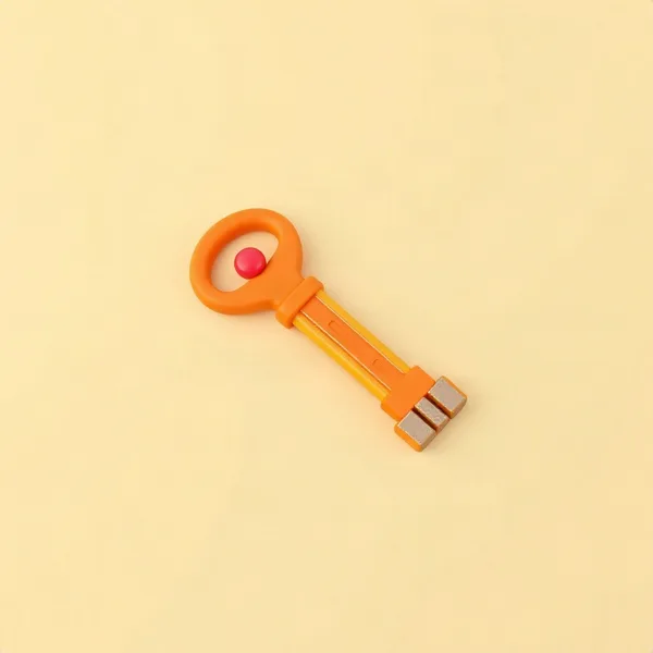 Satirische Illustration: Panic Key