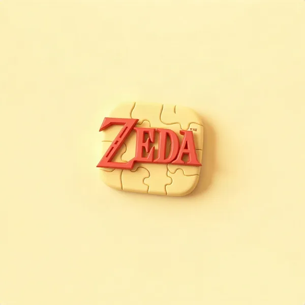Satirische Illustration: The Legend of Zelda Puzzle
