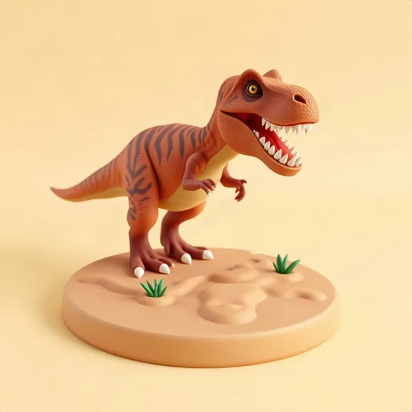 Satirische Illustration: Jurassic Park