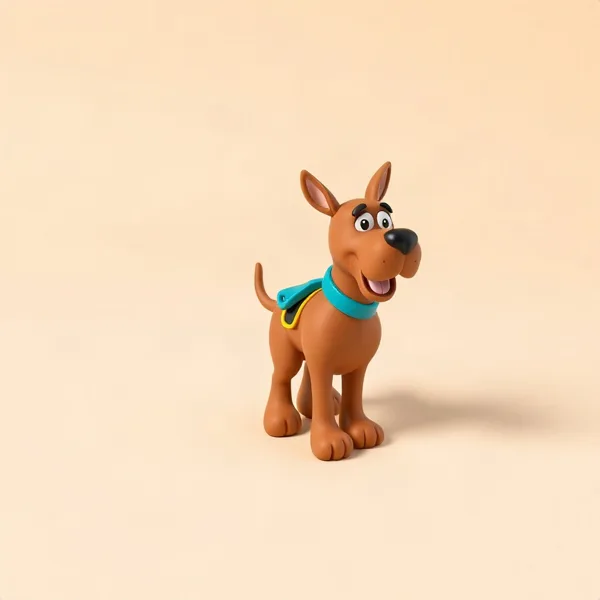 Satirische Illustration: Playmobil Scooby Doo Serie 1 Sammelfiguren