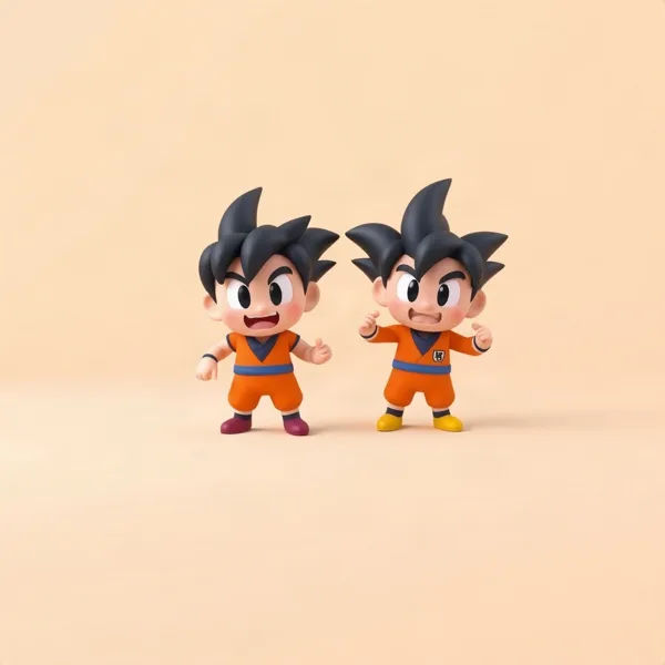 Satirische Illustration: Dragon Ball Trinkglas Kame & Kaio