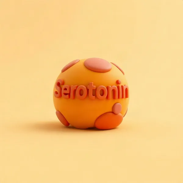 Satirische Illustration: Serotonin