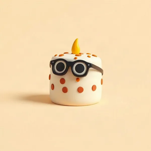 Satirische Illustration: Geek Aufkleber The Cake is a Lie
