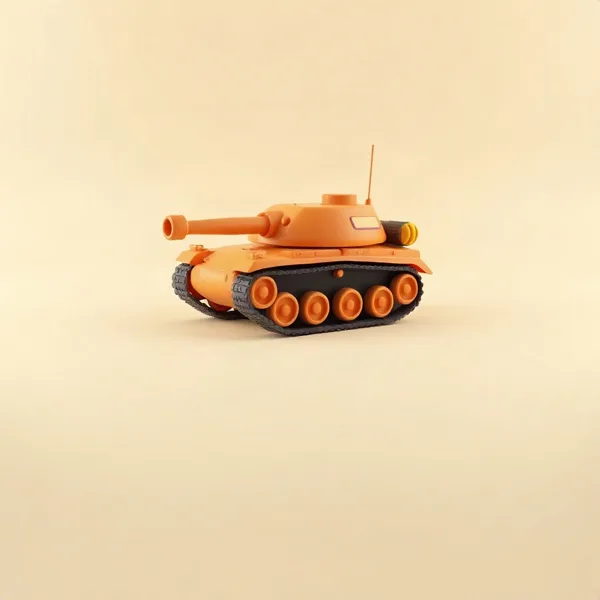 Satirische Illustration: Rollenspiel Charakter Tank