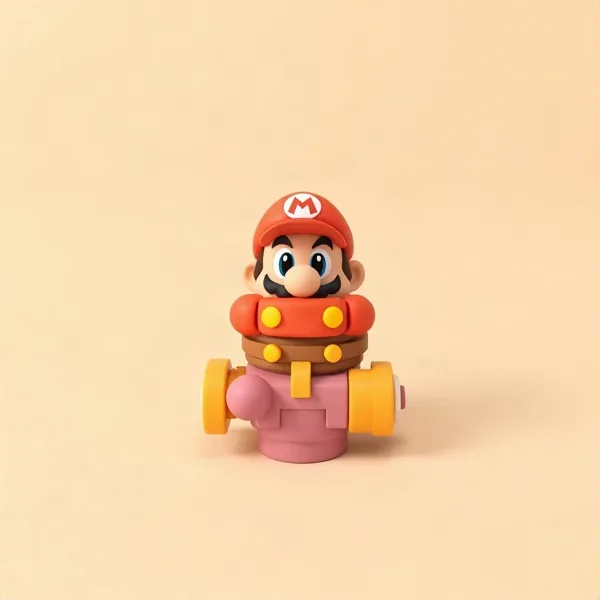 Satirische Illustration: Nintendo Super Mario Level Becher