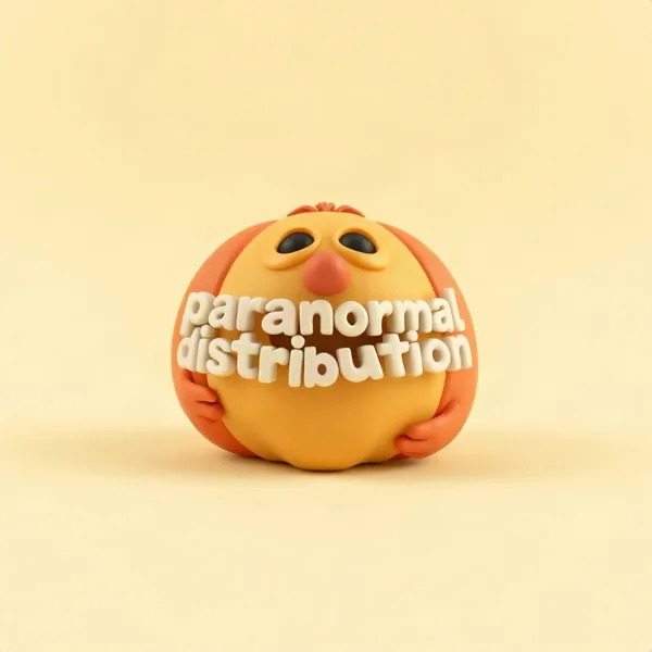 Satirische Illustration: Paranormal Distribution