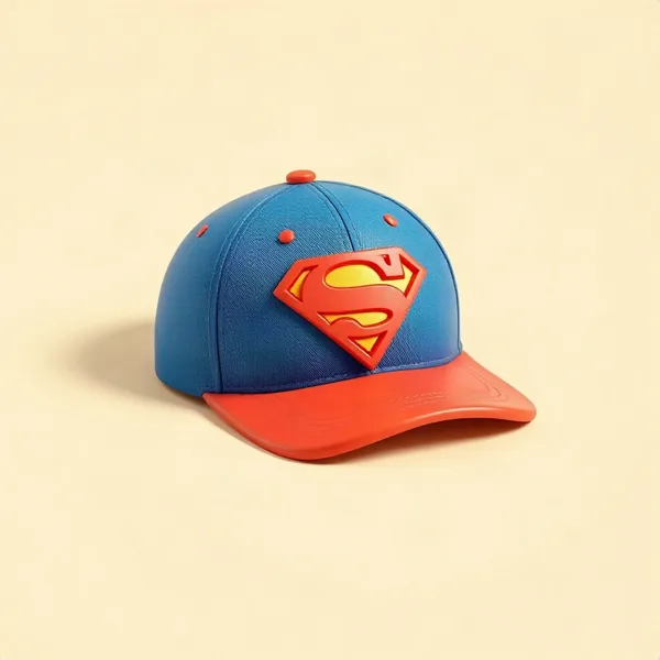 Satirische Illustration: DC Comics Superman Baseball Cap