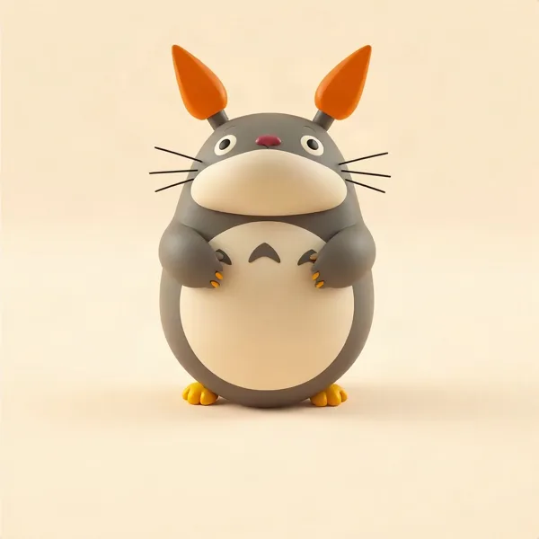 Satirische Illustration: Mein Nachbar Totoro Beanbag-Plüsch Chu-Totoro
