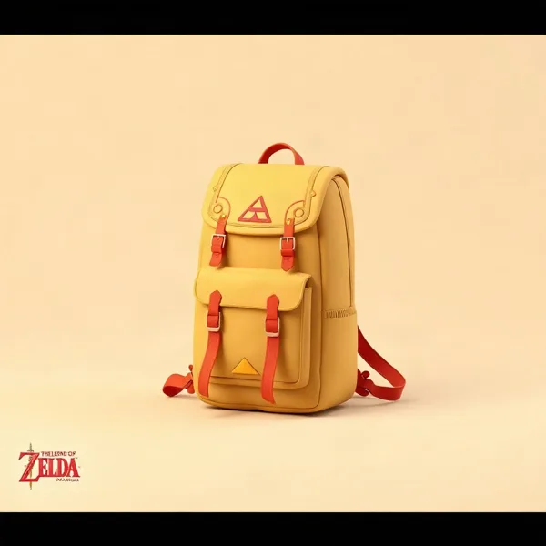 Satirische Illustration: The Legend of Zelda – Link Premium Rucksack