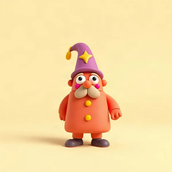 Satirische Illustration: Pocket Wizard